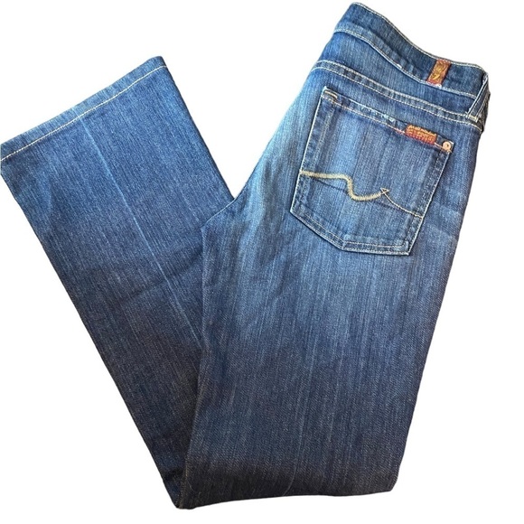 7 for all mankind Bootcut Jeans Women’s Size 27 - Picture 3 of 11